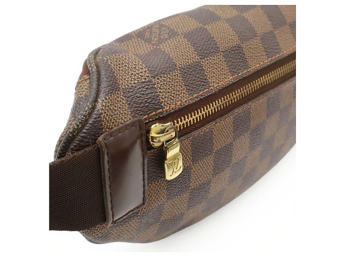 Borsa a tracolla Louis Vuitton Damier Melville Bumbag Marrone Bianco Damier ebene - vista 5