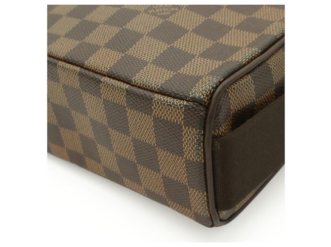 Sac à bandoulière Louis Vuitton Damier Olaf PM Pochette N41442 Marron Damier ebène - vue 4