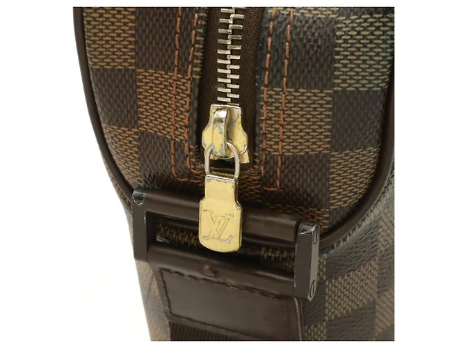 Sac à bandoulière Louis Vuitton Damier Olaf PM Pochette N41442 Marron Damier ebène - vue 5