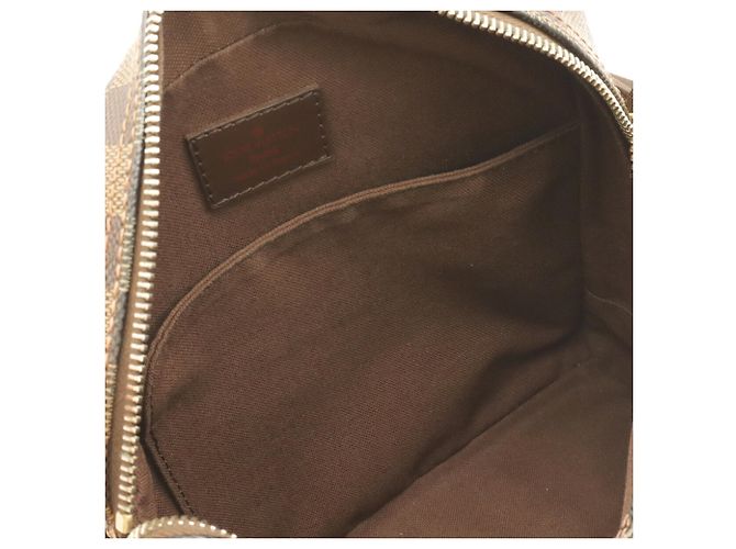 Sac à bandoulière Louis Vuitton Damier Olaf PM Pochette N41442 Marron Damier ebène - vue 8