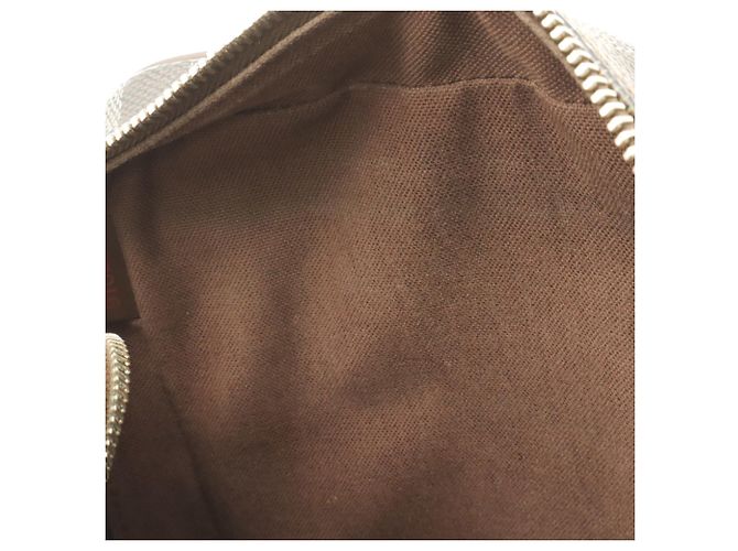 Sac à bandoulière Louis Vuitton Damier Olaf PM Pochette N41442 Marron Damier ebène - vue 9