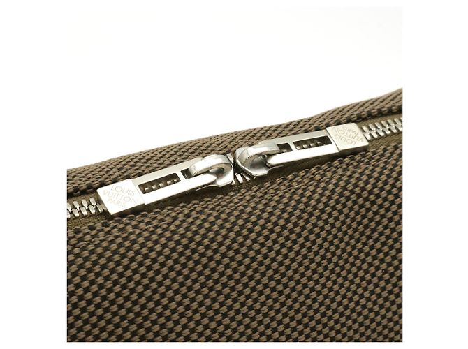 Borsa a tracolla Louis Vuitton Damier Geant Citadin Cachi - vista 5
