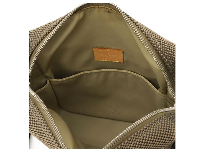 Borsa a tracolla Louis Vuitton Damier Geant Citadin Cachi - vista 6