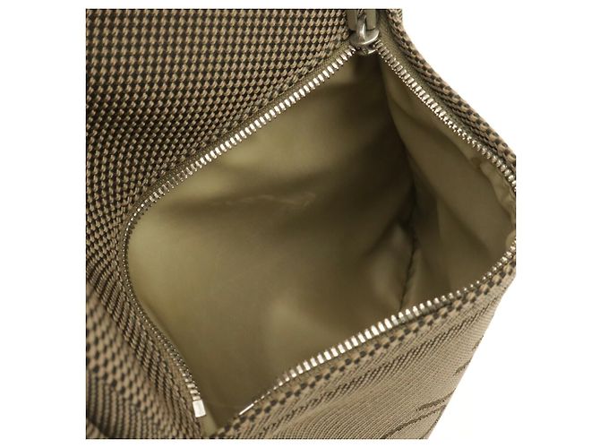 Borsa a tracolla Louis Vuitton Damier Geant Citadin Cachi - vista 10