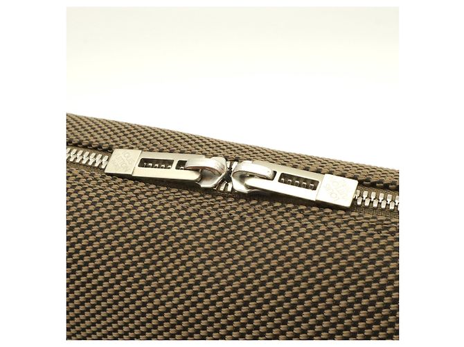 Borsa a tracolla Louis Vuitton Damier Geant Citadin Cachi - vista 5