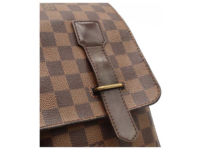 Borsa a Spalla Louis Vuitton Damier Broadway Marrone Damier ebene - vista 10