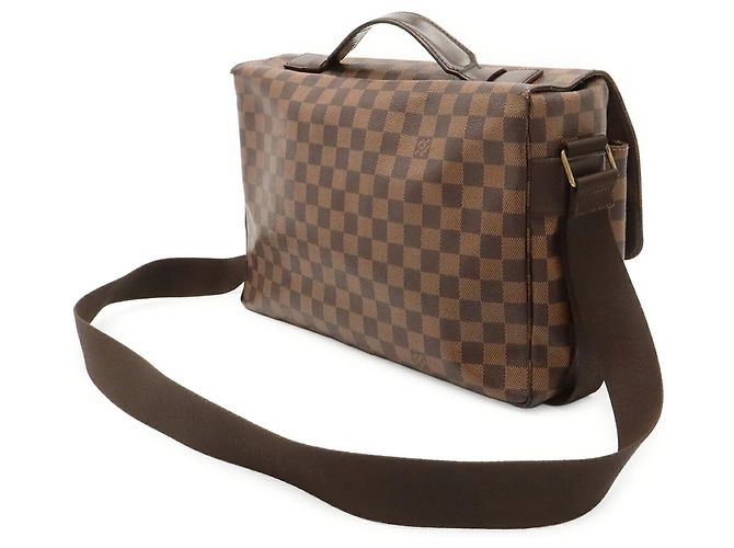 Borsa a Spalla Louis Vuitton Damier Broadway Marrone Damier ebene - vista 3