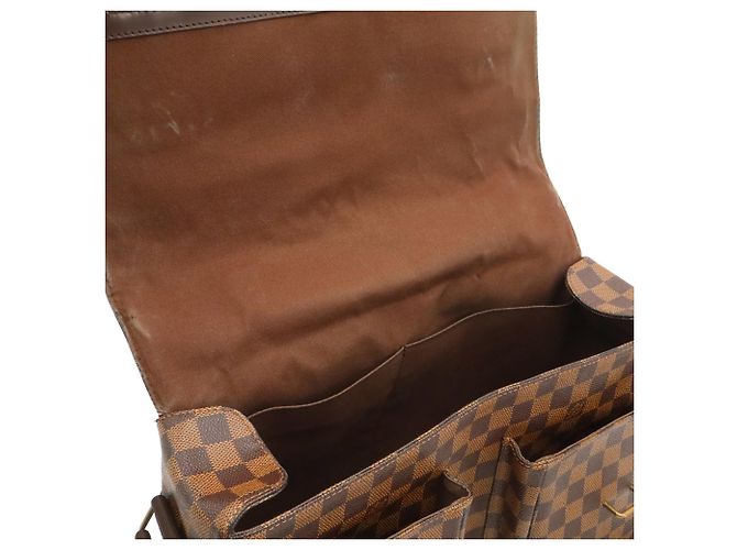 Borsa a Spalla Louis Vuitton Damier Broadway Marrone Damier ebene - vista 7