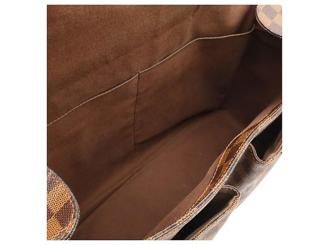 Borsa a Spalla Louis Vuitton Damier Broadway Marrone Damier ebene - vista 8