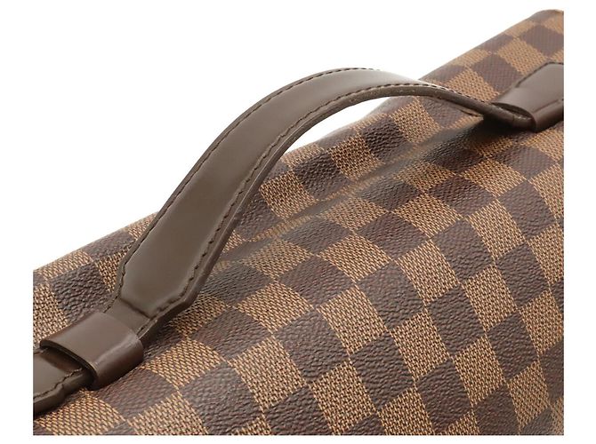 Borsa a Spalla Louis Vuitton Damier Broadway Marrone Damier ebene - vista 9