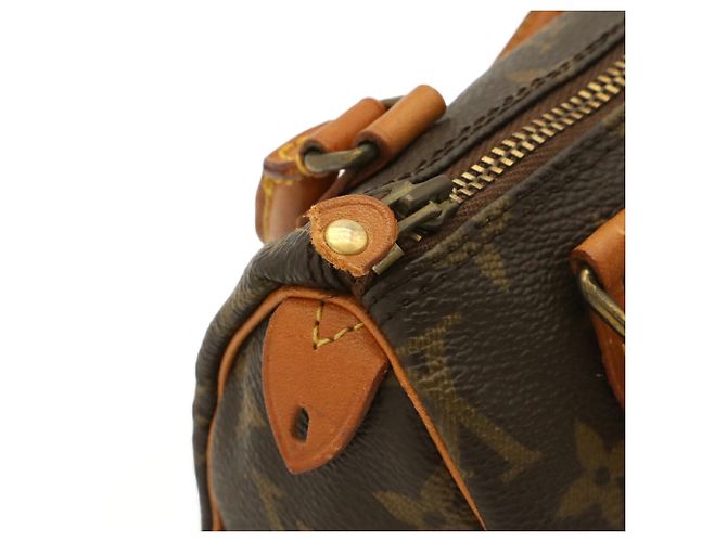Borsa a mano Louis Vuitton Monogram Mini Speedy Marrone Monogramma - vista 6