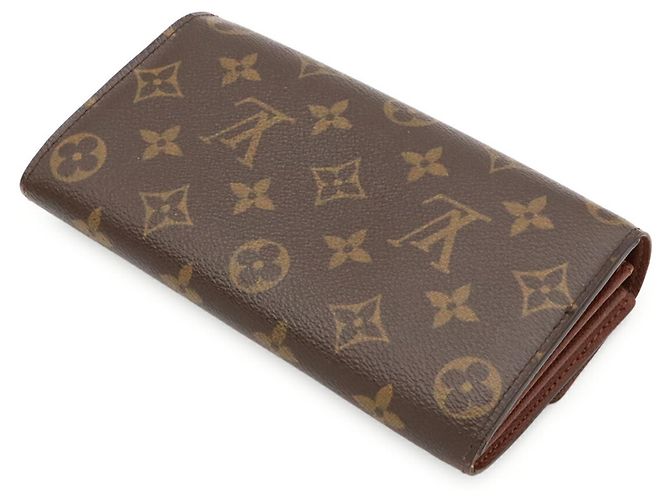 Louis Vuitton Monogram Bi-fold Long Wallet Braun Monogramm - Ansicht 3
