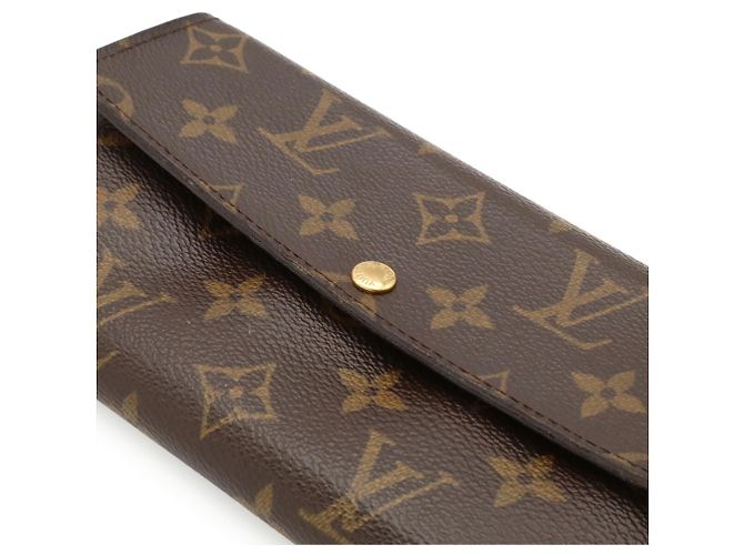 Louis Vuitton Monogram Bi-fold Long Wallet Braun Monogramm - Ansicht 5