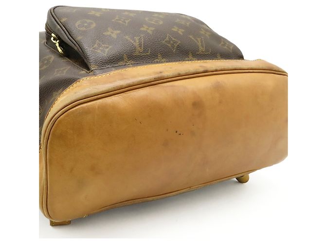 Zaino e Borsa a Spalla Louis Vuitton Monogram Montsouris GM Marrone Monogramma - vista 10