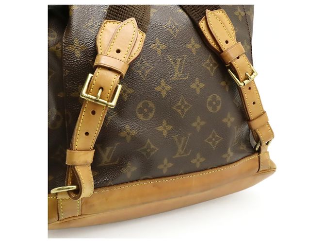 Zaino e Borsa a Spalla Louis Vuitton Monogram Montsouris GM Marrone Monogramma - vista 6