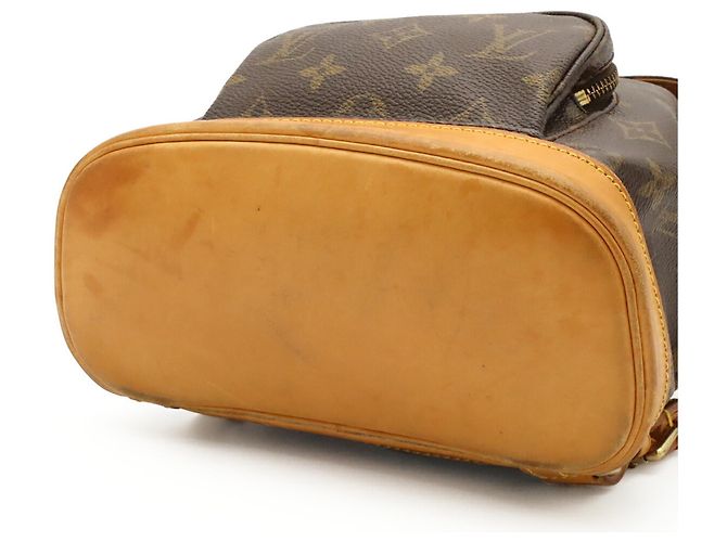 Zaino Louis Vuitton Monogram Mini Montsouris Marrone Monogramma - vista 10