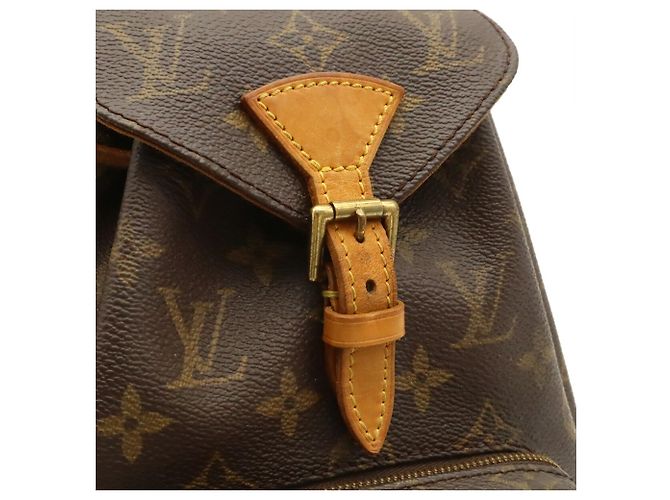 Zaino Louis Vuitton Monogram Mini Montsouris Marrone Monogramma - vista 9