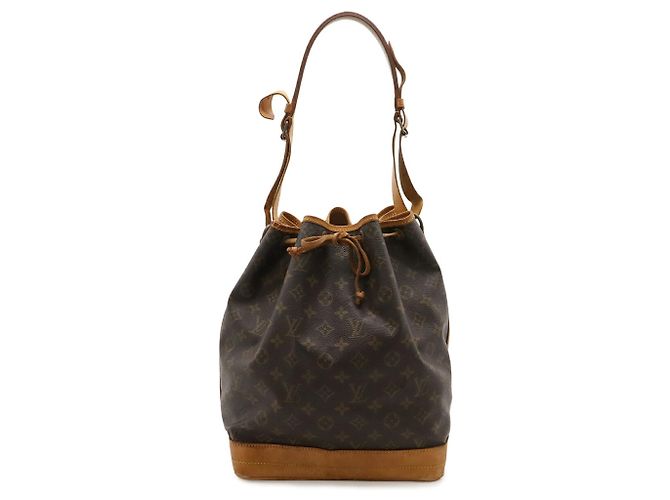 Borsa a Spalla Louis Vuitton Monogram Noe Modello M42224 Marrone Monogramma - vista 2