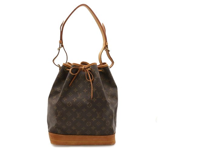 Borsa a Spalla Louis Vuitton Monogram Noe Marrone Monogramma - vista 2