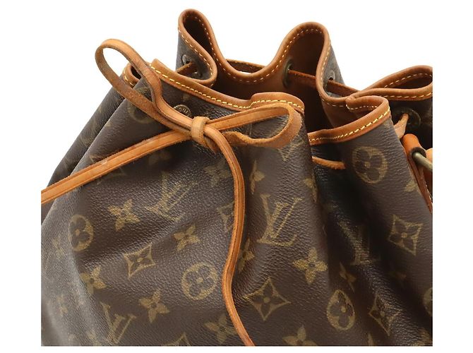 Borsa a tracolla Louis Vuitton Monogram Noe Marrone Monogramma - vista 5