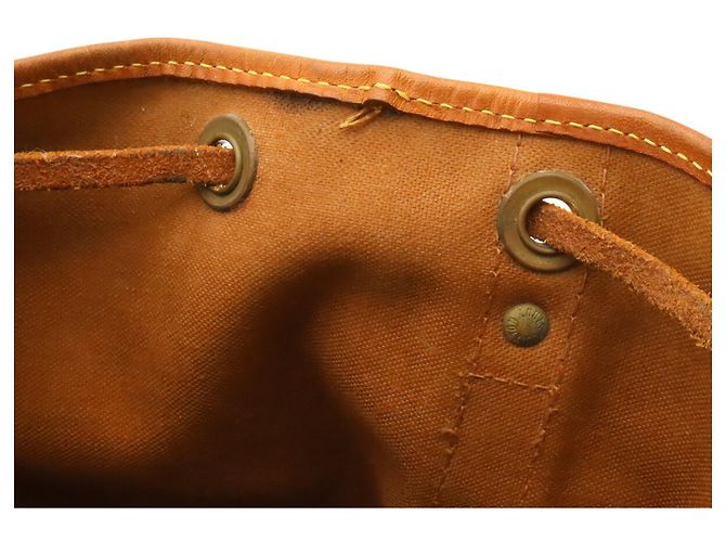 Borsa a tracolla Louis Vuitton Monogram Noe Marrone Monogramma - vista 7