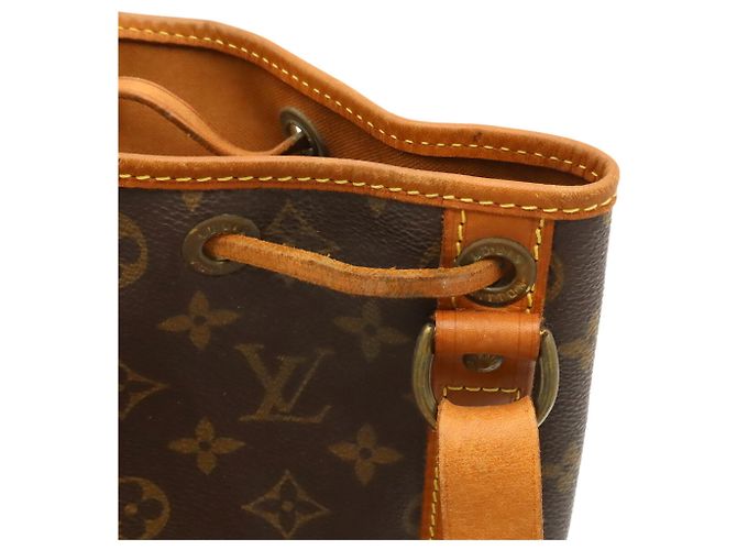 Borsa a tracolla Louis Vuitton Monogram Noe Marrone Monogramma - vista 8