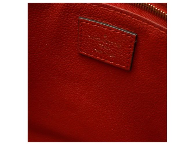 Louis Vuitton Monogram Pallas Beauty Case Multi Pouch Clutch Bag Bianco Rosso Fuschia Monogramma - vista 9