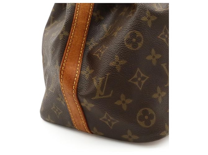 Noe Borsa a Spalla Louis Vuitton Monogram Petit Noé Marrone Bianco Monogramma - vista 10