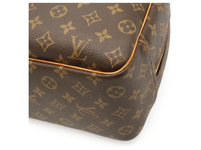 Borsa Louis Vuitton Monogram Bowling Vanity Deauville Marrone Monogramma - vista 4