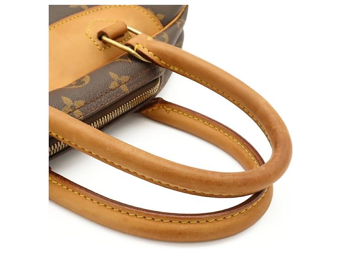 Borsa Louis Vuitton Monogram Bowling Vanity Deauville Marrone Monogramma - vista 5