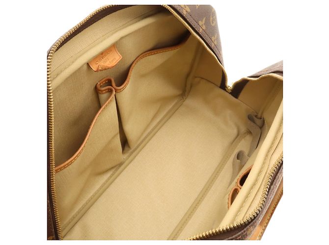 Borsa Louis Vuitton Monogram Bowling Vanity Deauville Marrone Monogramma - vista 7