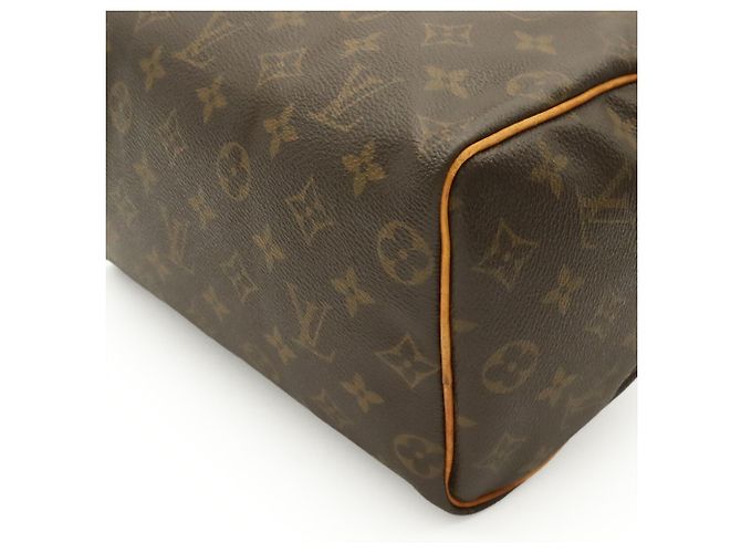 Borsa Louis Vuitton Monogram Speedy 25 Marrone - vista 4