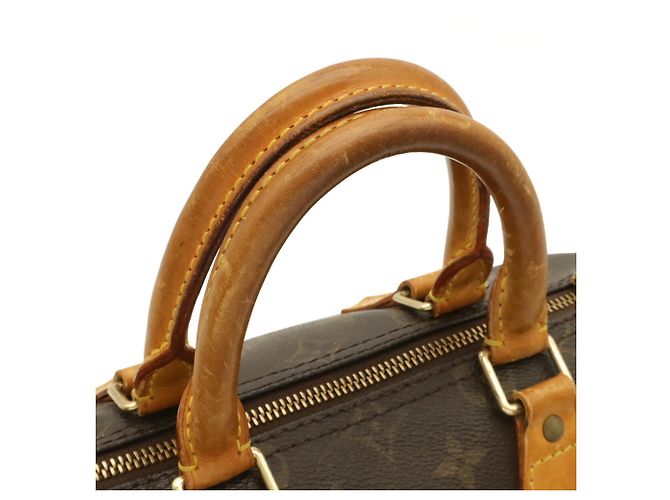 Borsa Louis Vuitton Monogram Speedy 25 Marrone - vista 6