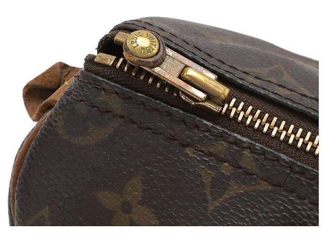 Borsa Louis Vuitton Monogram Speedy 25 Marrone - vista 6