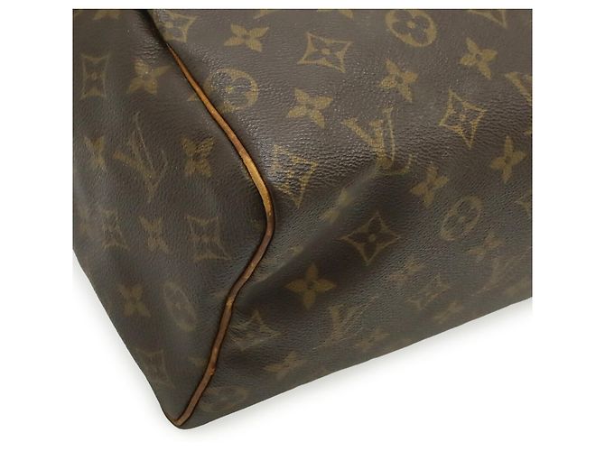 Borsa Louis Vuitton Monogram Speedy 25 Marrone - vista 4