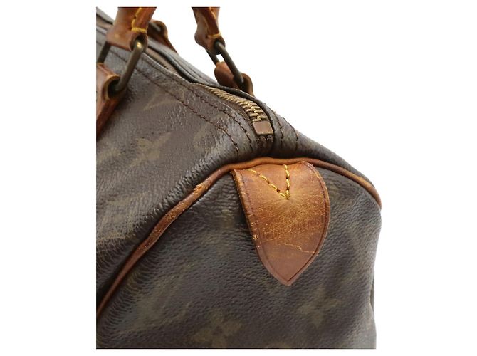 Louis Vuitton Monogram Speedy 25 Handtasche Braun - Ansicht 10