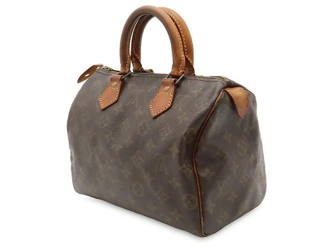 Louis Vuitton Monogram Speedy 25 Handtasche Braun - Ansicht 3