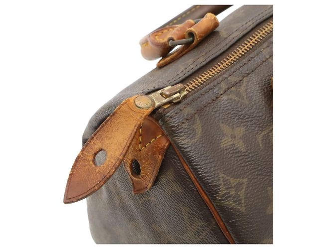 Louis Vuitton Monogram Speedy 25 Handtasche Braun - Ansicht 6