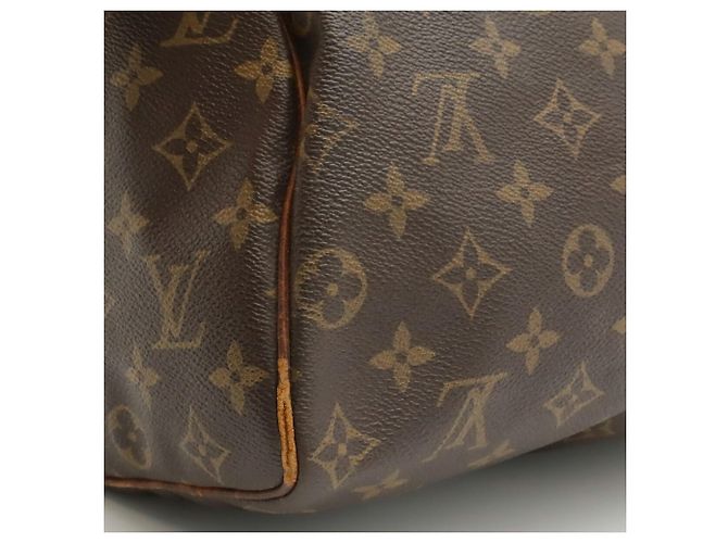 Borsa Louis Vuitton Monogram Speedy 25 Marrone - vista 9