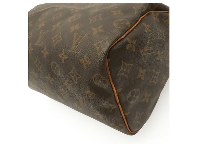 Borsa Louis Vuitton Monogram Speedy 25 Marrone - vista 4
