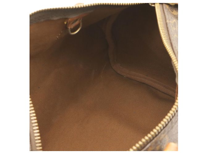 Borsa Louis Vuitton Monogram Speedy 25 Marrone - vista 6