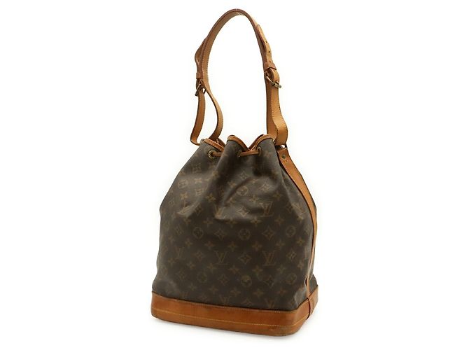 Borsa a tracolla Louis Vuitton Monogram Noe Marrone Monogramma - vista 3