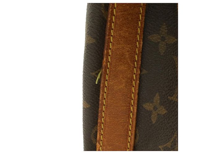 Borsa a tracolla Louis Vuitton Monogram Noe Marrone Bianco Monogramma - vista 6