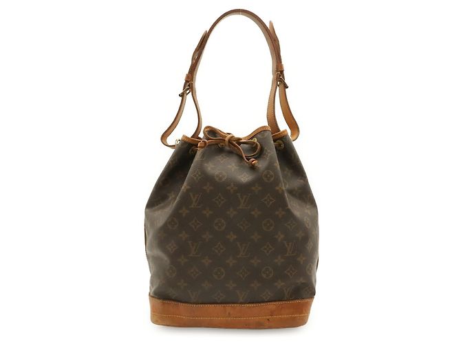 Borsa a Spalla Louis Vuitton Monogram Noe Marrone Monogramma - vista 2