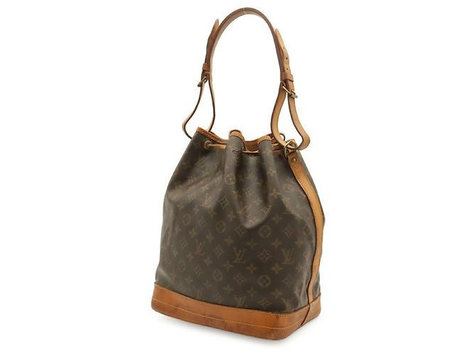 Borsa a Spalla Louis Vuitton Monogram Noe Marrone Monogramma - vista 3