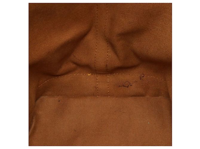 Borsa a Spalla Louis Vuitton Monogram Noe Marrone Monogramma - vista 8