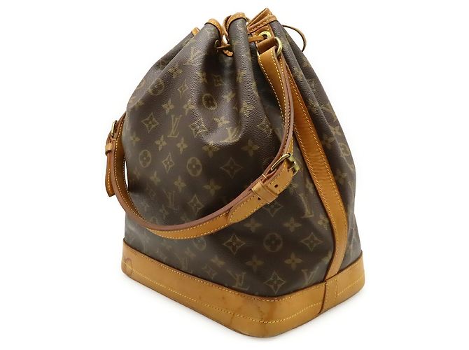 Bolso de Hombro Louis Vuitton Monogram Noe Castaño Monograma - vista 3