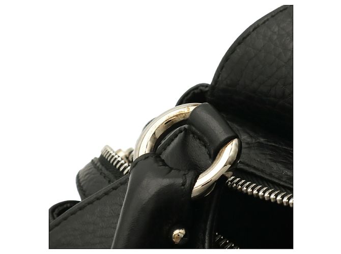 Borsa Salvatore Ferragamo Gancini Nero - vista 7