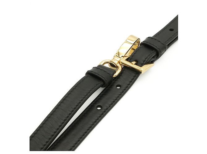 Borsa a Spalla Arche Small in Pelle Prada Nero - vista 8