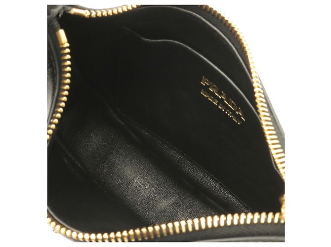 Borsa a Spalla Arche Small in Pelle Prada Nero - vista 9